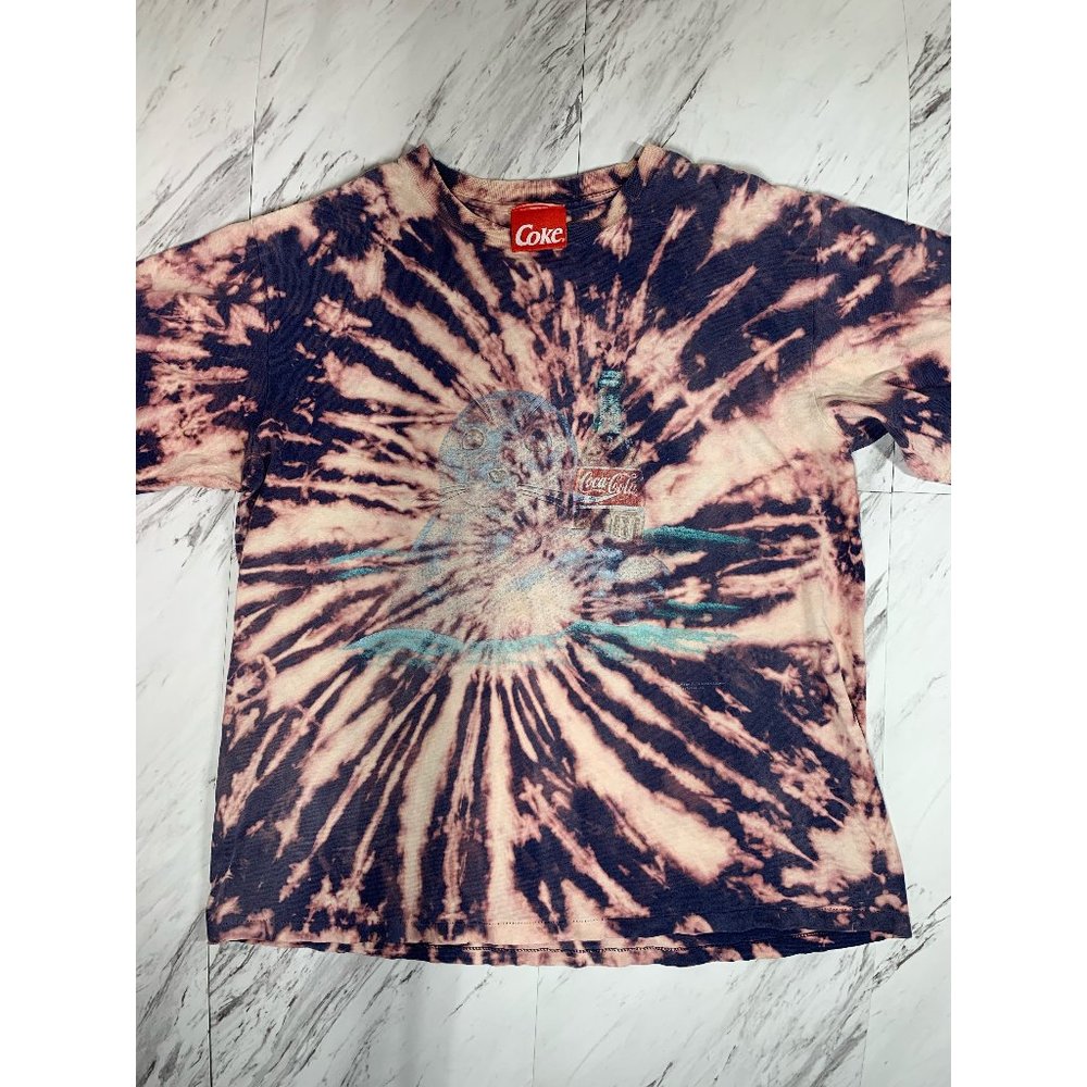 Tie Dye Vintage Coke Tee